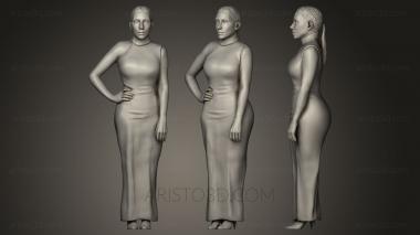 Statues of famous people (STKC_0054) 3D model for CNC machine